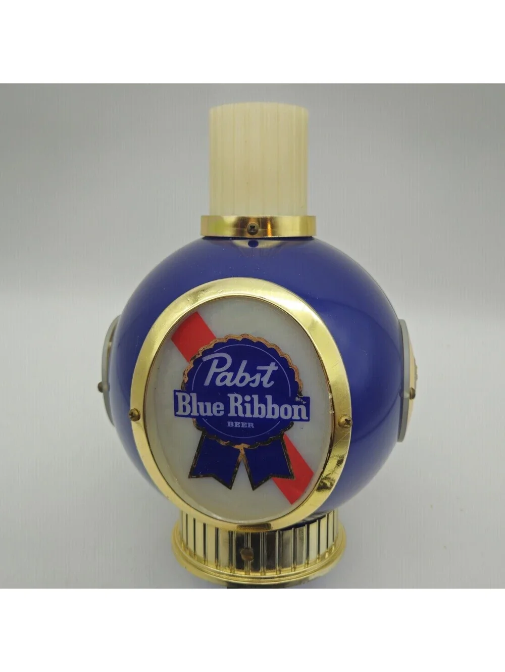 Vintage Pabst Blue Ribbon RARE Cash Register Light Tested WORKS